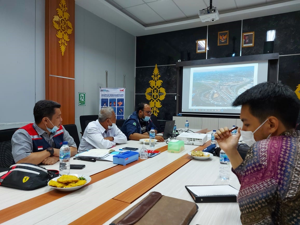 KUNJUNGAN KPPIP KE PROYEK STRATEGIS NASIONAL JALAN TOL PEKANBARU ...