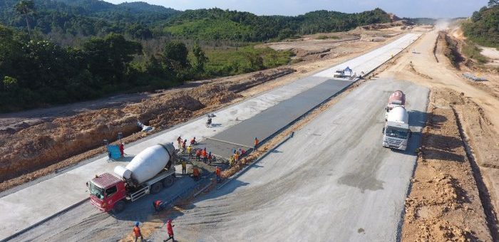 Progress Pembangunan Jalan tol Balikpapan – Samarinda