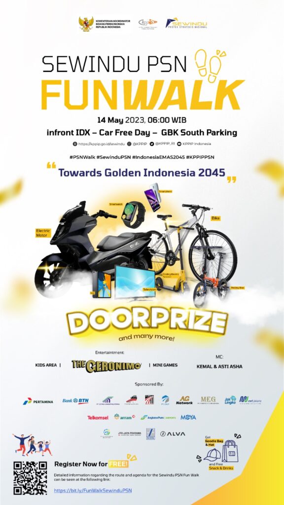Funwalk Sewindu Proyek Strategis Nasional